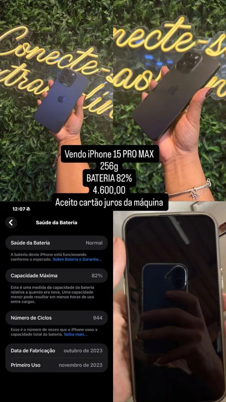Iphone 15 pro max 256g - Foto 4