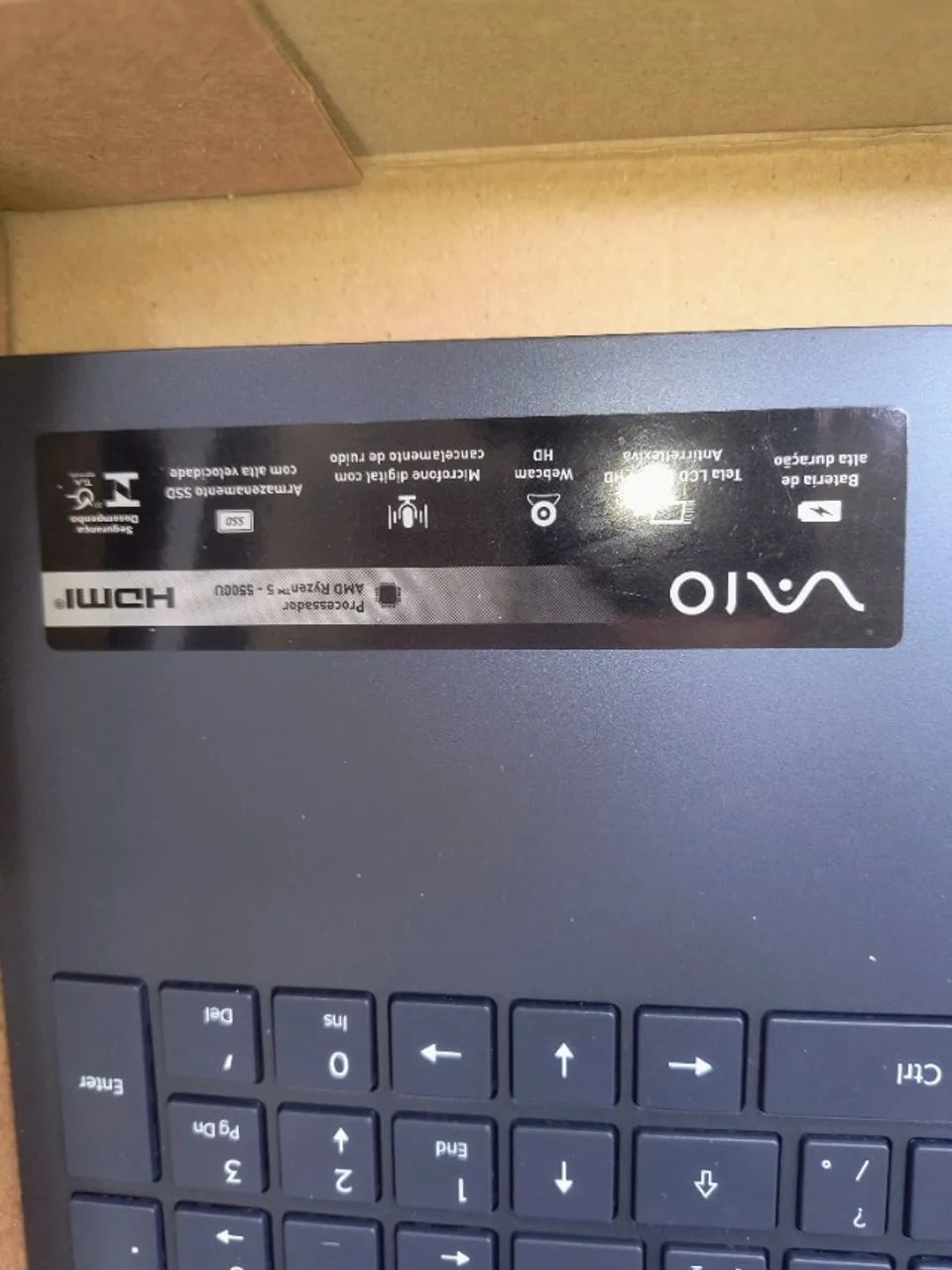 Notebook VAIO FE15 Ryzen 5 5500U | 16GB RAM | SSD 512GB  - Foto 2