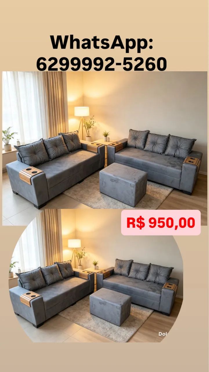 Sofá pronta entrega (@)