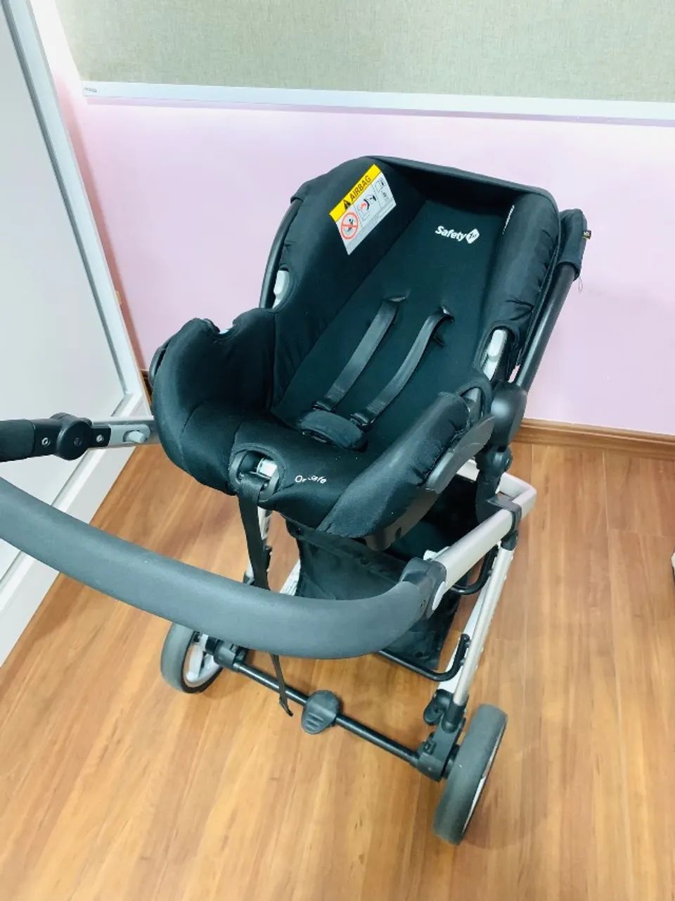 Carrinho + Bebê Conforto 3 em 1 Safty 1st - Foto 6