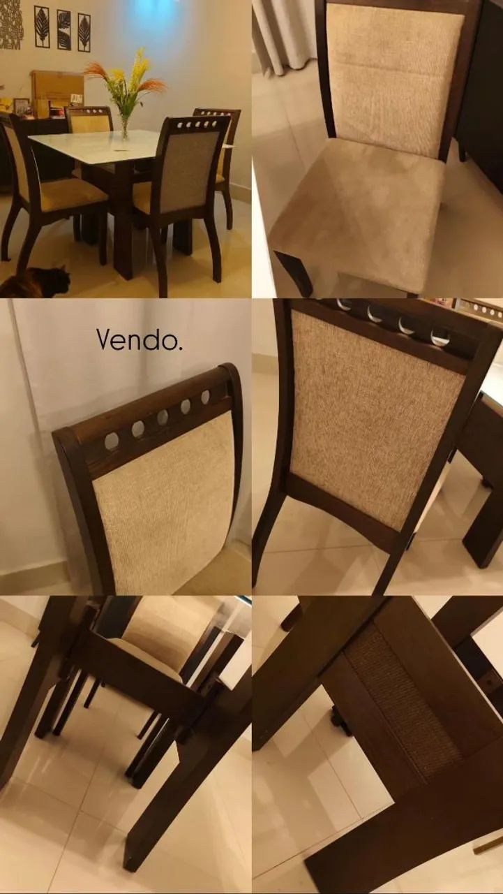 Vendo jogo de mesa de jantar  - Foto 5
