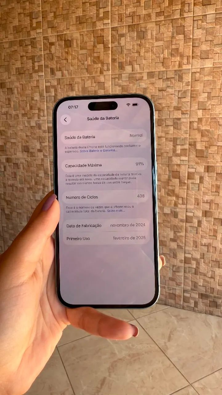 Iphone 16 128gb Rosa 91% - Foto 2