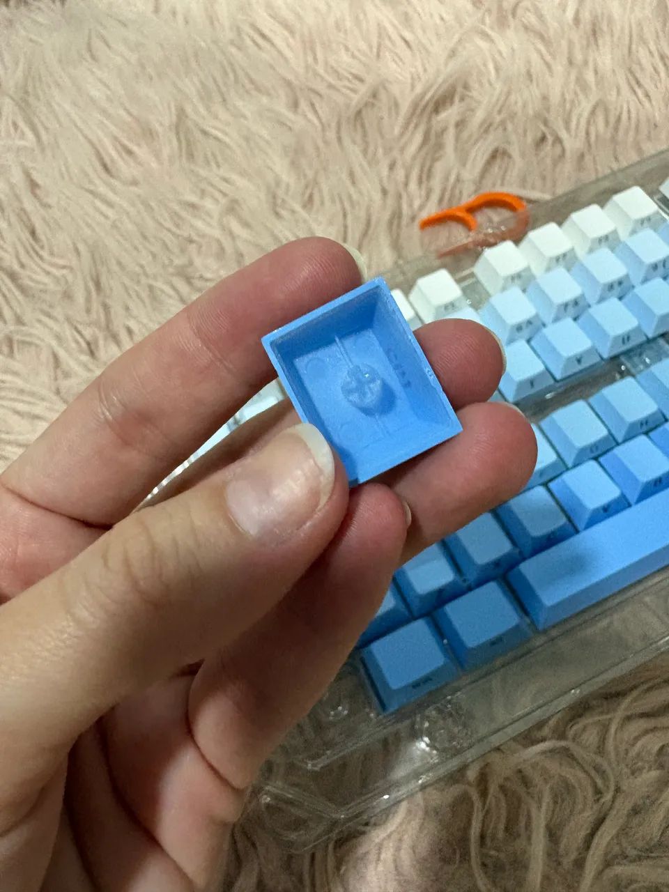 Keycap womier - azul degrade - Foto 2