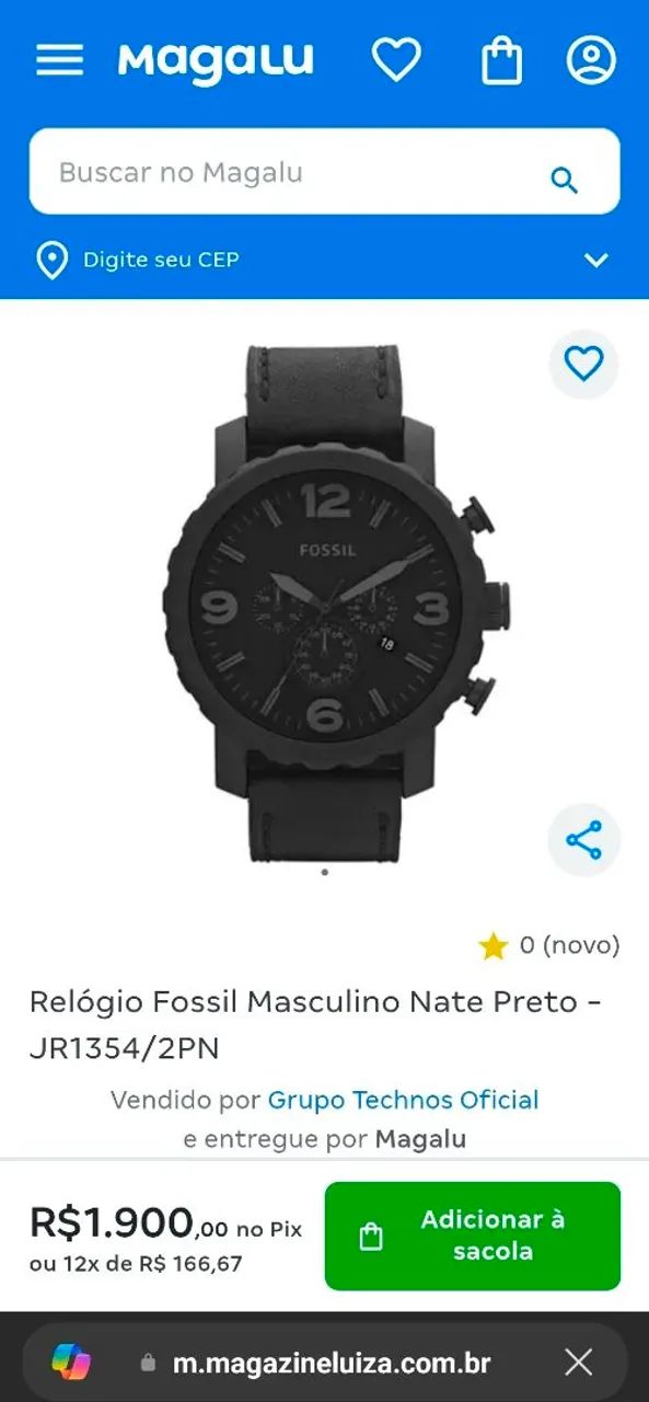 Relógio Fossil Jr1354 - Foto 5