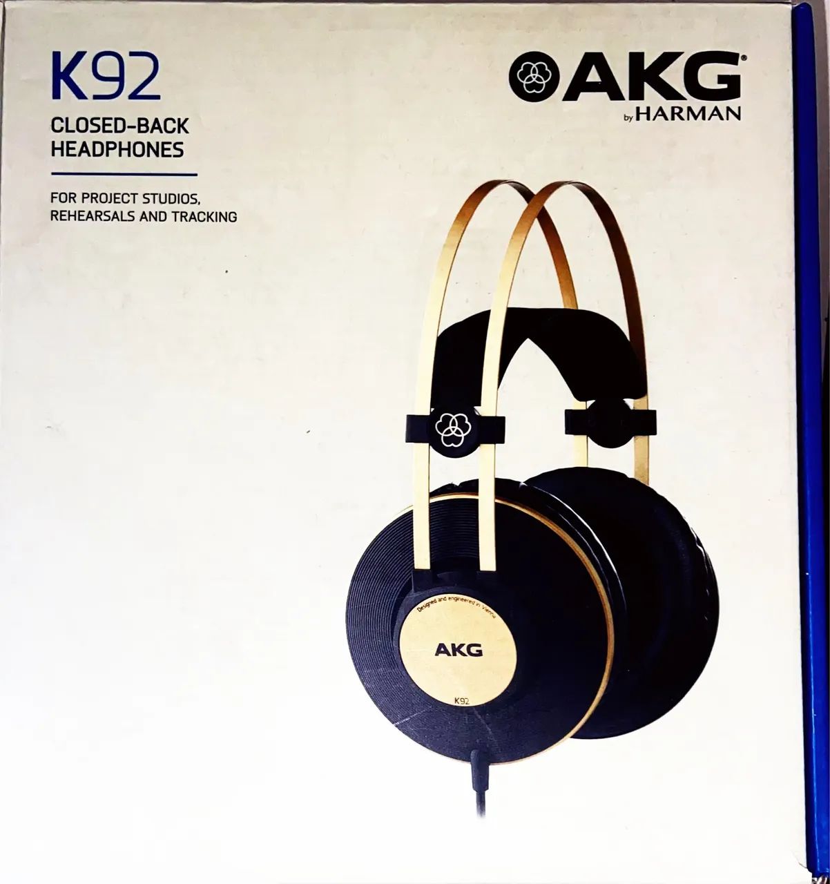 VENDO FONE DE OUVIDO OVER-EAR AKG92 matte black - Foto 2