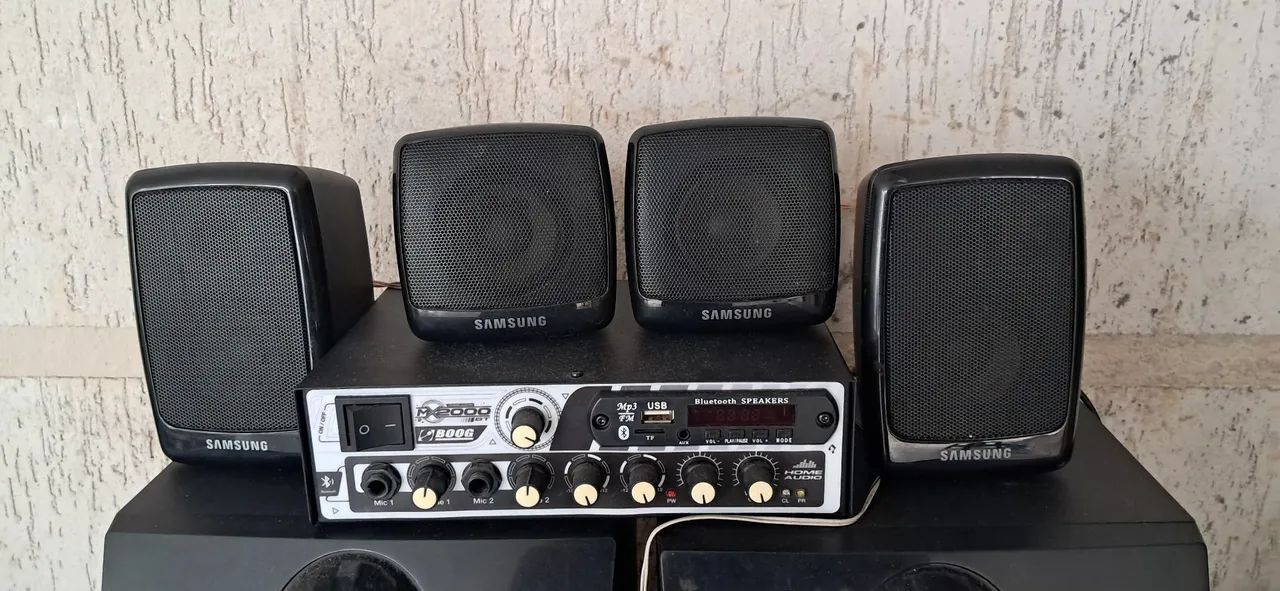 Boog MX2000 som ambiente mais caixas