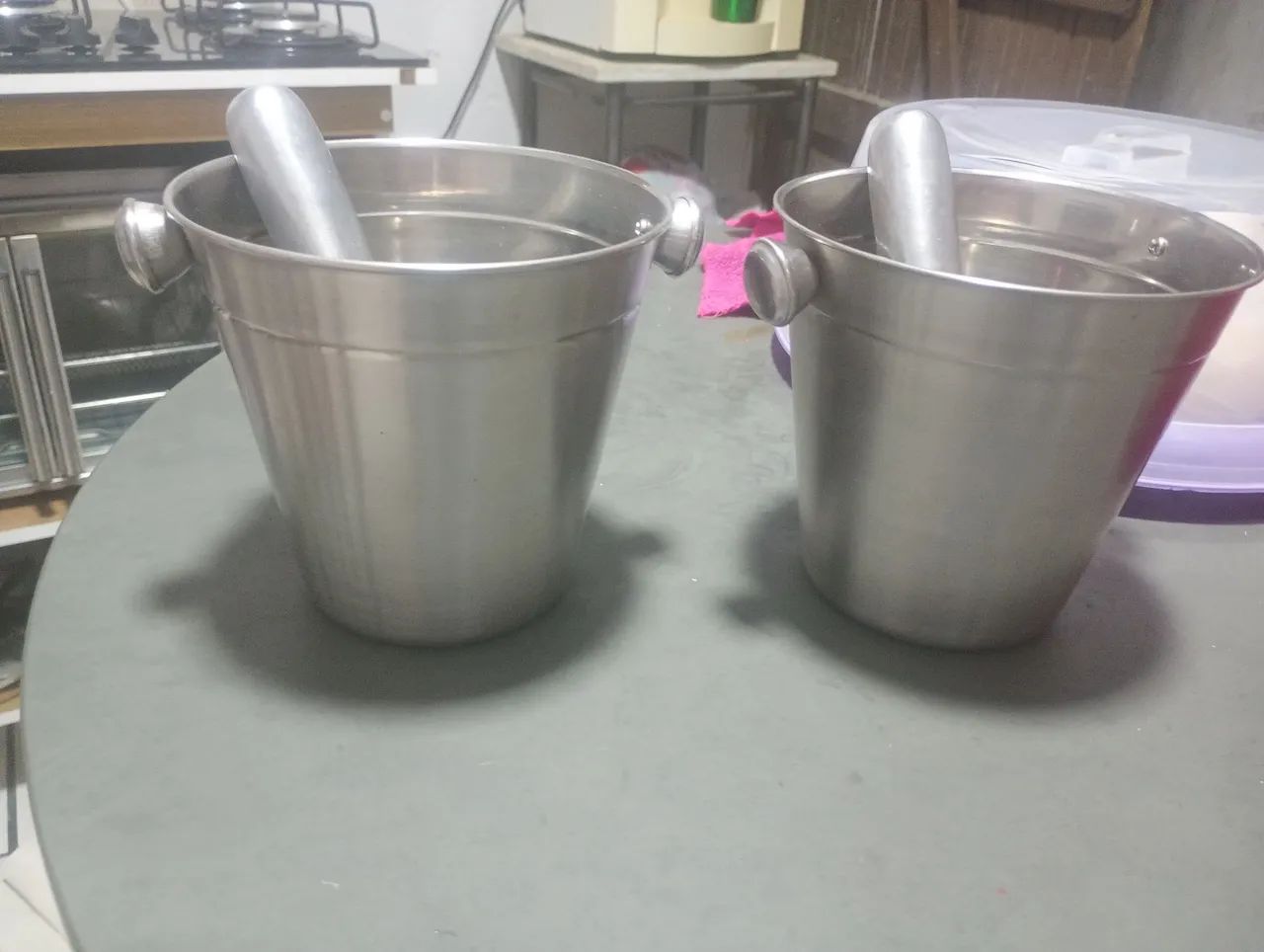 Balde de gelo inox 
