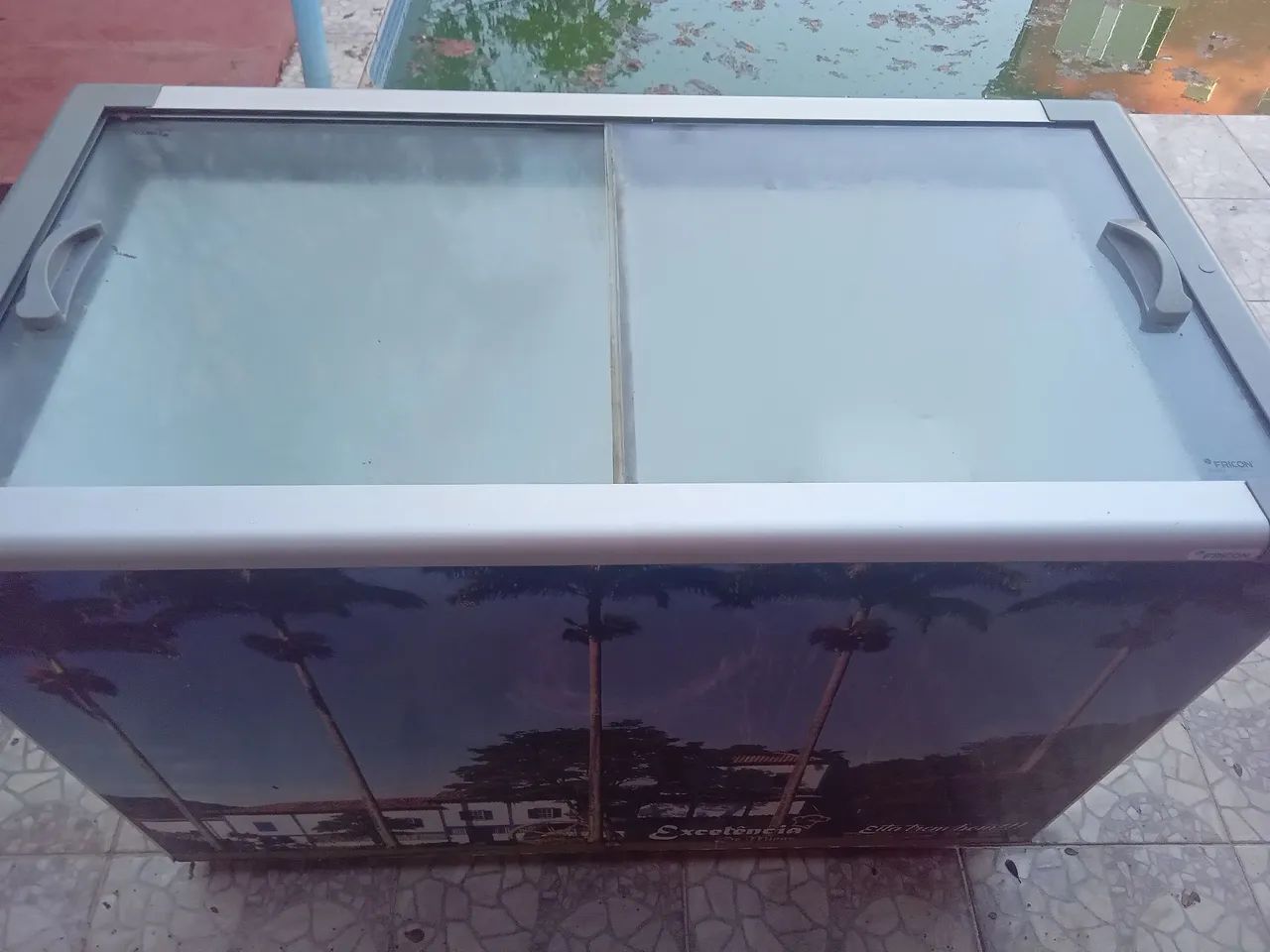 Freezer horizontal expositor otimo estado barato!!!