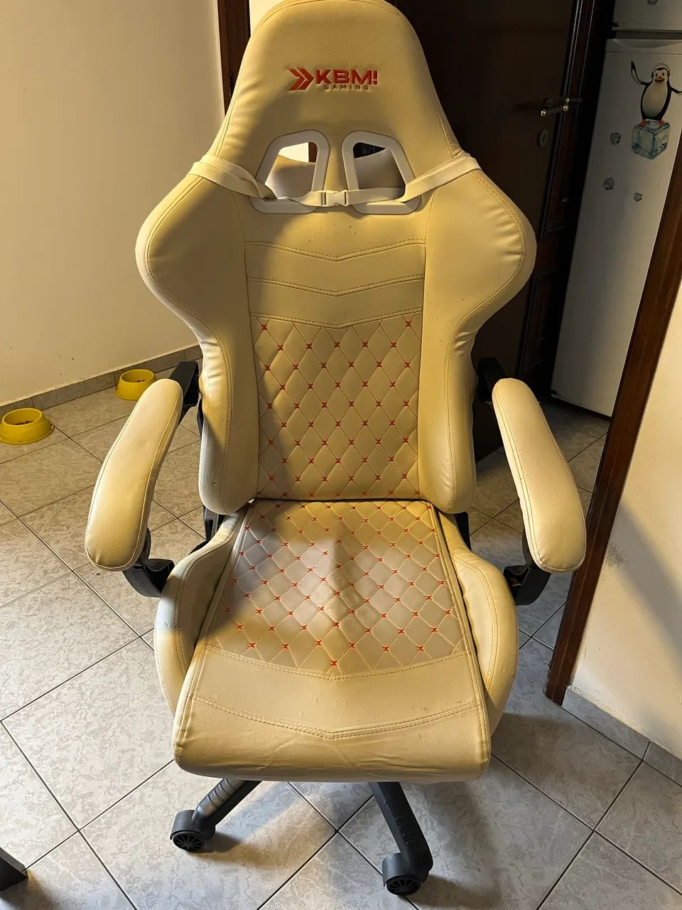 Cadeira Gamer KBM - COR: BEGE
