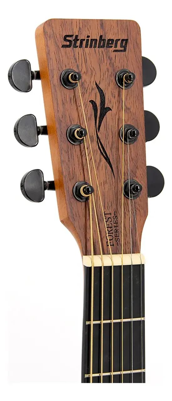 Violão Strinberg Fs4d Bgs Natural Bubinga Satin Forest Serie - Foto 6