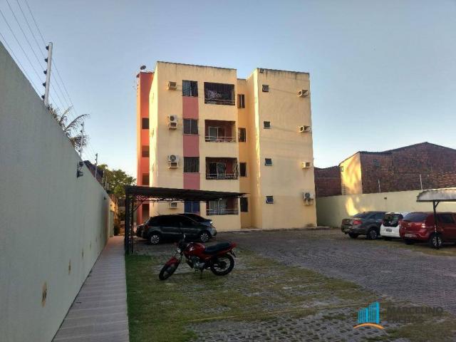 Apartamento 02 quartos sendo 01 suíte + wc. social, R$ 139mil. Mondubim, Fortaleza-Ce.