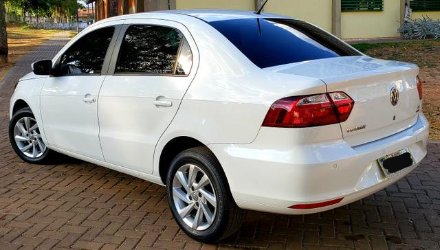 Aceita Troca VW Voyage 1.6 MSI Flex Automático Único Dono Baixo Km - Foto 2
