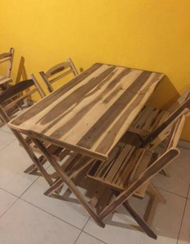 Mesa de madeira (ideal para bar e restaurante) novas