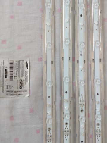 Kit Barras de LED TV Samsung modelo UN48H4203AG usados FUNCIONANDO - Foto 2