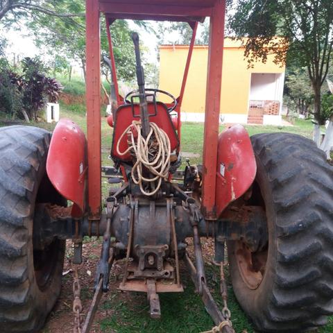 Vende-se trator Massey Fergusson + Carreta - Foto 3