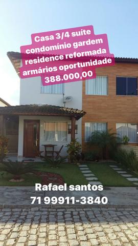 3/4 suíte Gardem residêncie móveis planejados 388 mil
