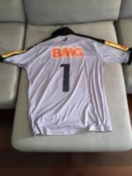 Blusa Atlético Goleiro Topper Cinza Novinha - Foto 3