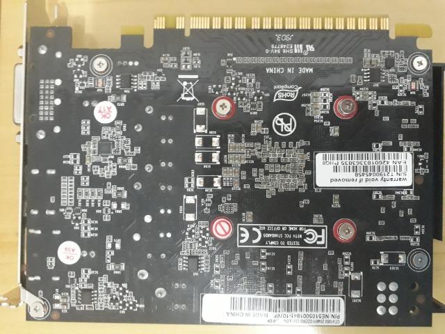 Placa De Vídeo Gtx 1050 2gb Ddr5 128 Bits Nvidia Geforce - Foto 4