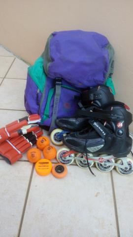 Patins in line, kit hoquey