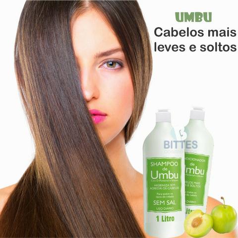 Hidratação Reconstrução Capilar Kit Natubelly Cauterização Umbu shampoo Condicionado - Foto 5