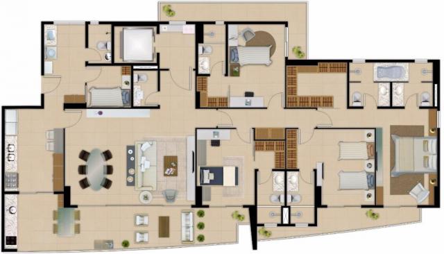 Apartamento residencial à venda com 04 suítes, aldeota, fortaleza. - Foto 19
