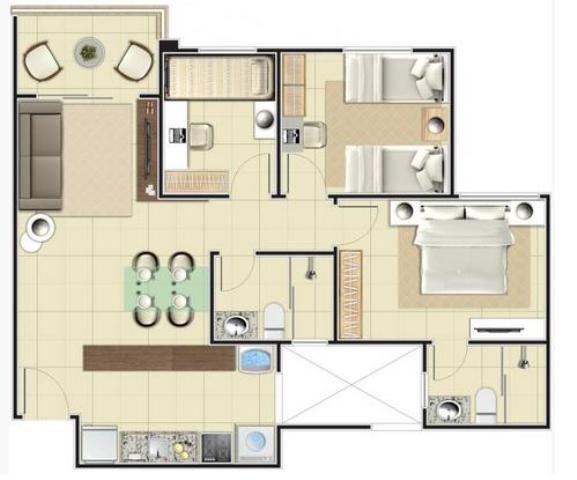 Apartamento residencial com 02 quartos sendo 01 suíte à venda, maraponga, fortaleza. - Foto 17