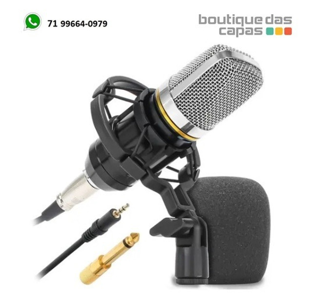 Microfone De Estúdio Condensador Profissional Knup Kp-m0021 - blackfriday