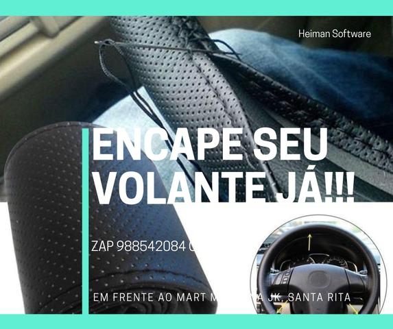 VOLANTE FEIO !!!!Capa para volante costurada a mão, em frente ao mart minas na jk