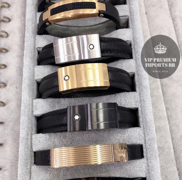 pulseiras montblanc bracelet importadas orignais - Foto 2