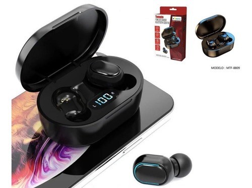 Fone De Ouvido Bluetooth 5.0 C\display Tomate Mtf-8809
