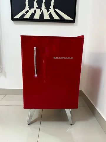 Geladeira Brastemp Retro Vermelha 220v