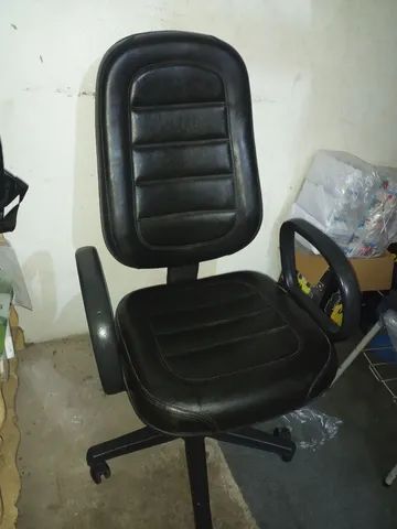 Cadeira de escritório preta 