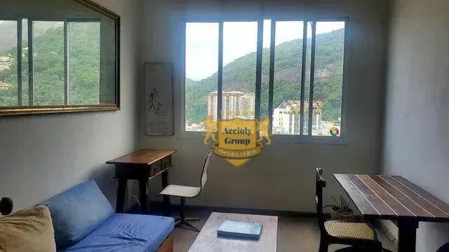 Apartamento com 1 dormitório para alugar, 39 m² por R$ 3.300,00/mês - Humaitá - Rio de Jan