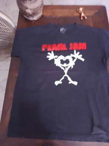 Camiseta do Pearl JAM.    G. PRETA 
