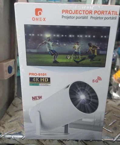Projetor wi-fi 5g Android Hd Wifi 5g Bluetooth Smart Tv Portatil - Foto 2