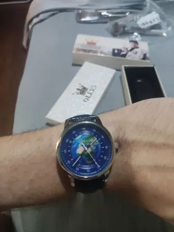 relogio olevs lacrado na caixa - Foto 4