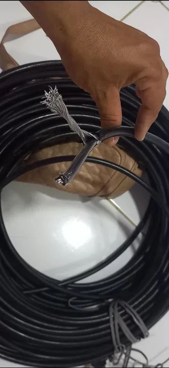 Fio dúplex para ligação 110vt 3 reais o mt para 220vt 6 reais o mt WhatsApp * 