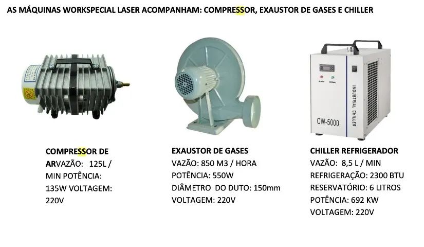 máquina de corte e gravação a laser WS-14090 100W - Foto 4