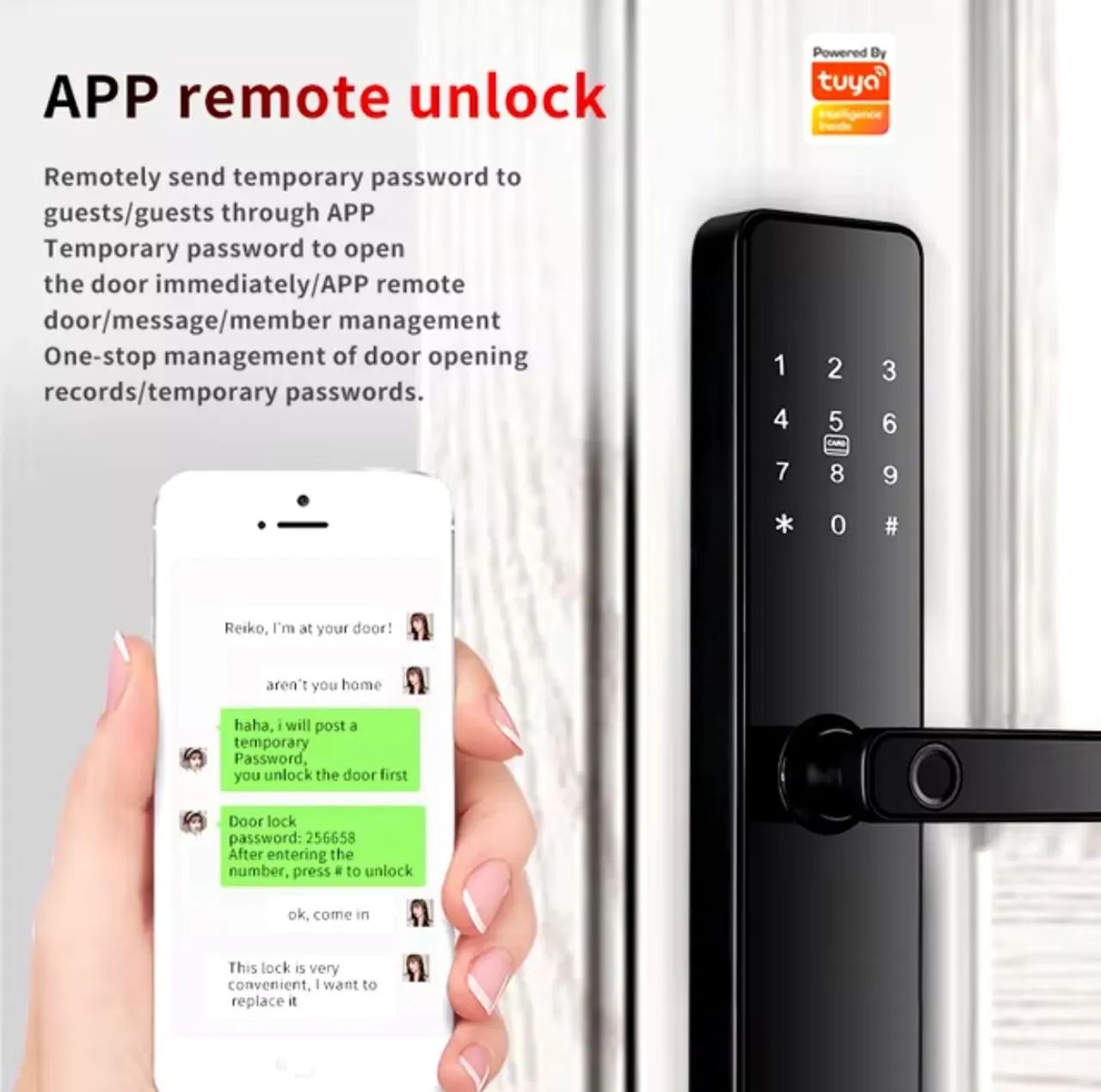 S819 smart lock impressão digital fechadura - Foto 5