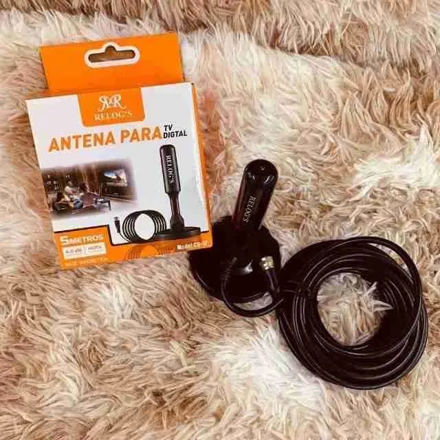 Antena Digital Hmaston 5m para TVs Novo