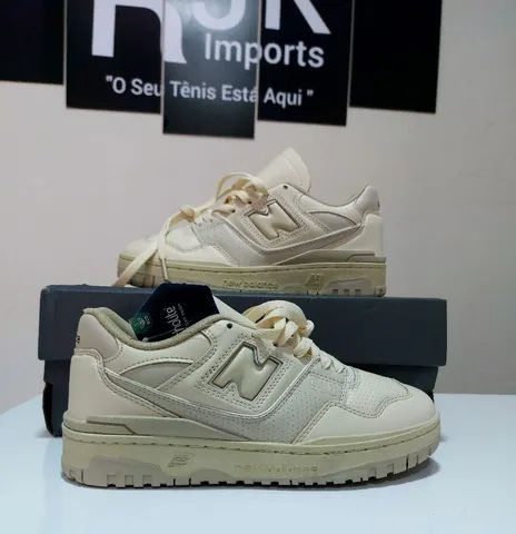 New Balance Auralee x 550 Ecru 