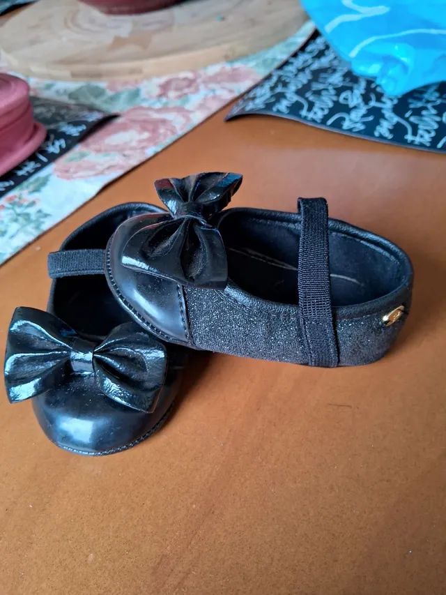 Sapatilha Bailarina Bebê Pampili Preta - Tamanho 16 - Foto 3