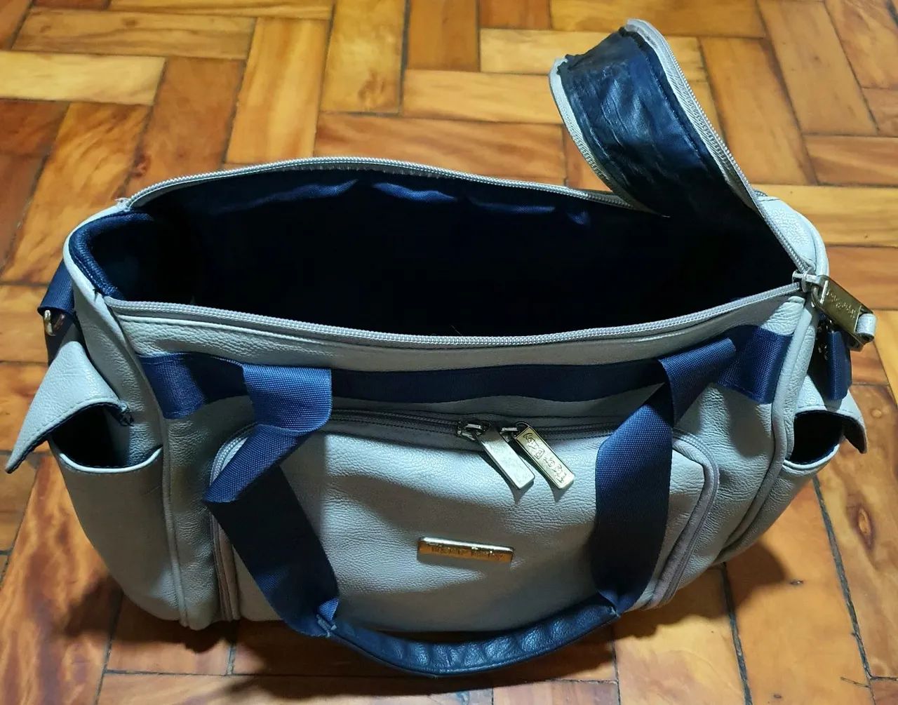 Bolsa Couro Tigor Baby - Detalhe  - Foto 3