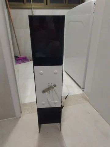 Luminária acrílico preta 2 entradas para lâmpadas - Foto 4