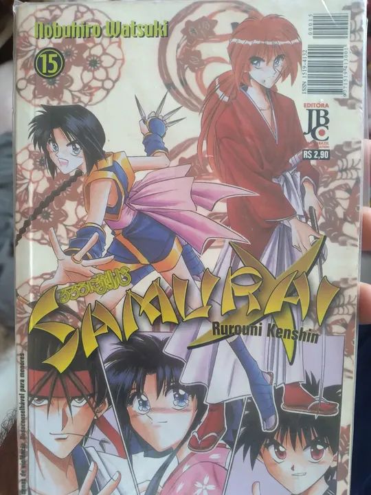 30 mangás do Samurai X versão antiga - Livros e revistas