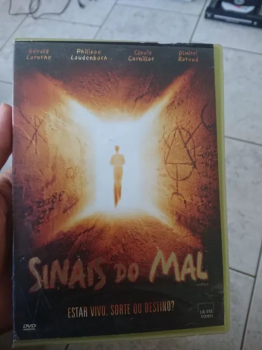 Dvd de terror original Sinais do Mal