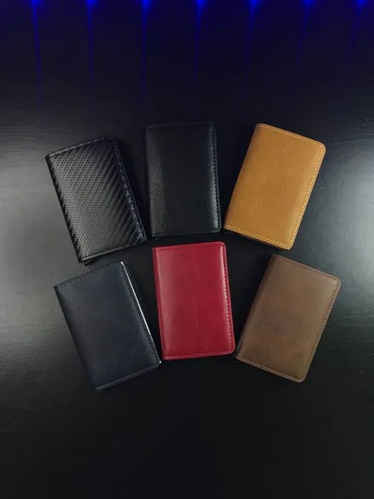 Carteiras de Couro Masculinas 