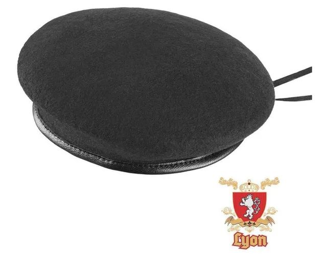 Boina Francesa Lyon Invictus Tático Militar. Cor preta. Tamanho 57. - Foto 2
