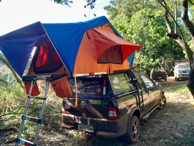 Barraca de teto automotiva