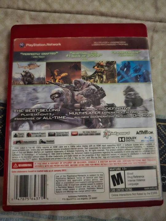 Call of Duty: Modern Warfare 2 PS3 - Greatest Hits usado - Foto 2